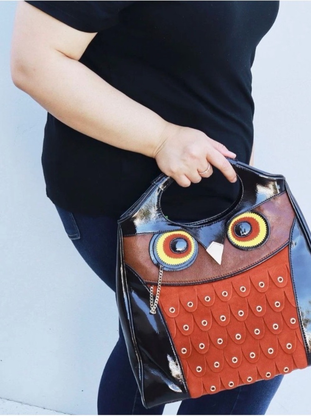kate spade Maximillian Maxwell RARE Owl Tote - Picture 6 of 6